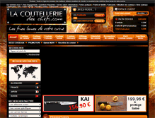 Tablet Screenshot of la-coutellerie-des-chefs.com